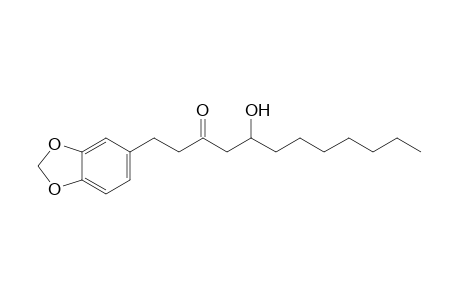 5-hydroxy-1-(3,4-methylenedioxyphenyl)dodecan-3-one