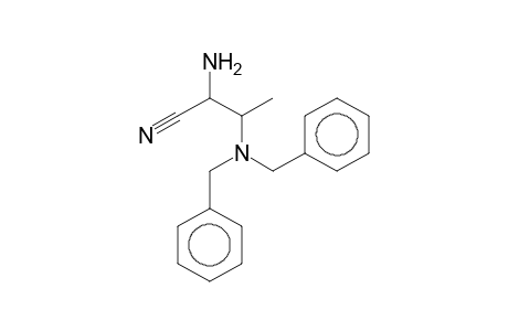 2-Amino-3-(dibenzylamino)butanenitrile