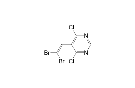 4,6-Dichloro-5-(2,2-dibromovinyl)pyrimidine