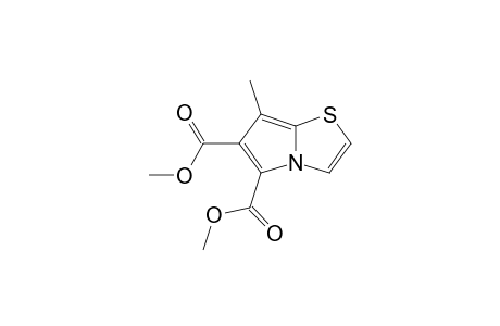 7-Methyl-5,6-dimethoxycarbonylpyrrolo[2,1-b]thiazole