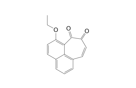 Cyclohepta[de]naphthalene-7,8-dione, 6-ethoxy-