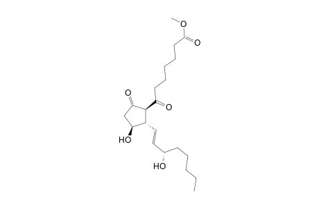 Prost-13-en-1-oic acid, 11,15-dihydroxy-7,9-dioxo-, methyl ester, (8.beta.,11.beta.,12.alpha.,13E,15S)-