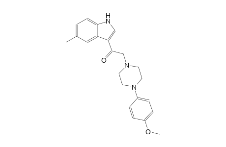 2-[4-(4-methoxyphenyl)-1-piperazinyl]-1-(5-methyl-1H-indol-3-yl)ethanone
