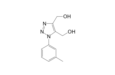 1H-1,2,3-Triazole-4,5-dimethanol, 1-(3-methylphenyl)-