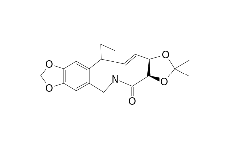 (1S,14S,16Z,18R)-16,16-Dimethyl-5,7,15,17-tetraoxa-12-azapentacyclo[10.8.2.0(2,10).0(14,18)]docasa-2,4(8),9,19-tetraen-13-one