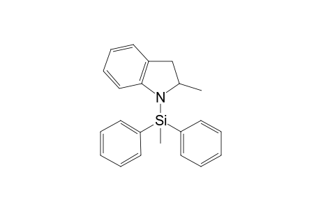 1-(Diphenylmethylsilyl)-2-methylindoline