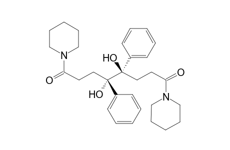 (4S,5R)-1,8-Di(piperidin-1-yl)-4,5-dihydroxy-4,5-diphenyloctane-1,8-dione