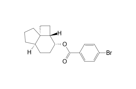 Benzoic acid, 4-bromo-, decahydrocyclobut[d]inden-3-yl ester, (2a.alpha.,3.beta.,4a.beta.,8aR*)-(.+-.)-