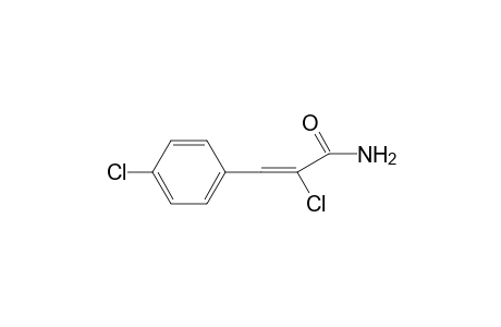 2-Chloro-3-(4-chlorophenyl)prop-2-enamide