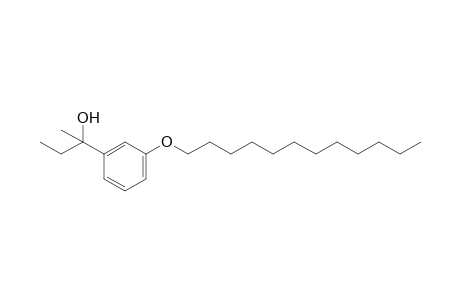 m-(DODECYLOXY)-alpha-ETHYL-alpha-METHYLBENZYL ALCOHOL