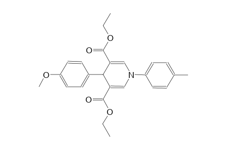 3,5-pyridinedicarboxylic acid, 1,4-dihydro-4-(4-methoxyphenyl)-1-(4-methylphenyl)-, diethyl ester
