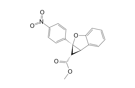 METHYL-1A,6B-DIHYDRO-C-1A-(4-NITROPHENYL)-1H-CYCLOPROPA-[B]-BENZOFURAN-R-1-CARBOXYLATE