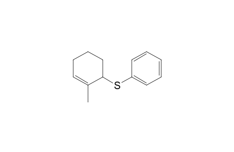 Benzene, [(2-methyl-2-cyclohexen-1-yl)thio]-, (.+-.)-