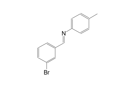 N-[(E)-(3-bromophenyl)methylidene]-4-methylaniline