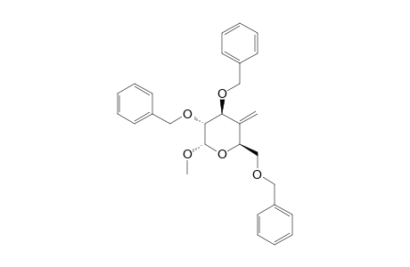 METHYL-2,3,6-TRI-O-BENZYL-4-DEOXY-4-C-(METHYLENE)-ALPHA-D-XYLOHEXOPYRANOSIDE
