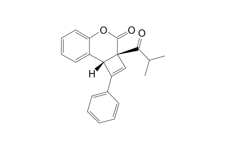 rel-(2aR,8bR)-2a,8b-Dihydro-2a-isobutyryl-1-phenyl-3H-benzo[b]cyclobuta[d]pyran-3-one