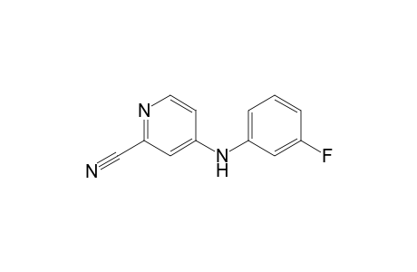 4-(3-fluoroanilino)-2-pyridinecarbonitrile