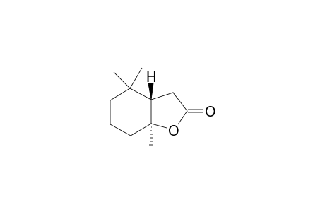 (3aS*,7aS*)-2-Oxo-4,4,7a-trimethyloctahydrobenzofuran