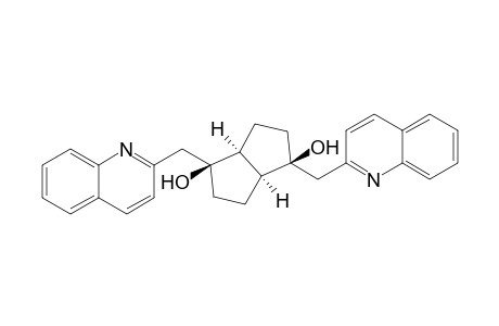 (1S,2S,5S,6S)-2,6-Dihydroxy-2,6-bis(quinolin-2-ylmethyl)bicyclo[3.3.0]octane