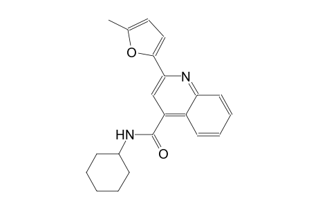 N-cyclohexyl-2-(5-methyl-2-furyl)-4-quinolinecarboxamide
