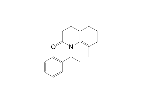 4,8-Dimethyl-N-(1-phenylethyl)-3,4,4a,5,6,7-hexahydroquinoline-2(1H)-one diasterisomer