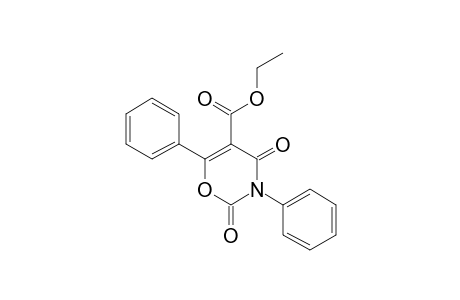 5-ETHOXYCARBONYL-3,6-DIPHENYL-4H-1,3-OXAZINE-2,4-DIONE