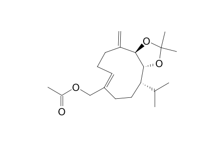 Kikkanol F 8,9-Acetonide