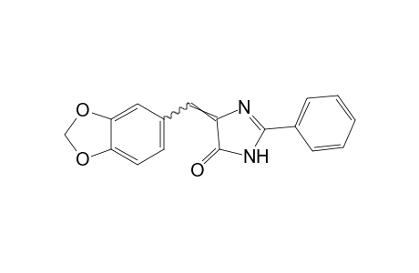 2-phenyl-4-piperonylidene-2-imidazolin-5-one