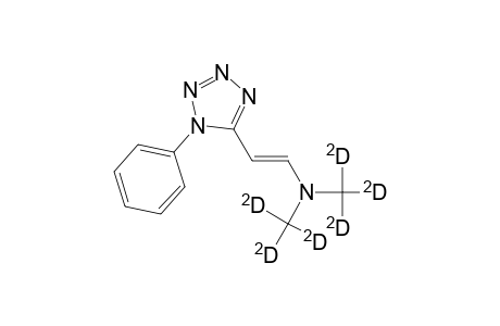 trans-5-[2-(dimethyl-d6-amino)vinyl]-1-phenyl-1H-tetrazole