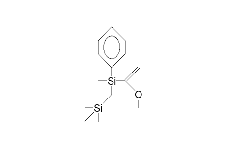 (1-Methoxy-vinyl)-methyl-trimethylsilylmethyl-phenyl-silane
