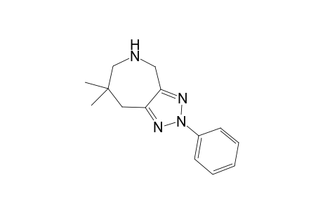 4,6,7,8-Tetrahydro-7,7-dimethyl-2-phenyl-5H-(1,2,3)-triazol[4,5-c]azepine