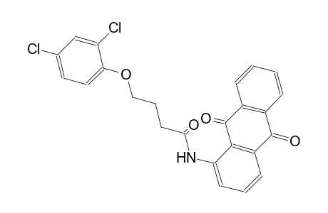 4-(2,4-dichlorophenoxy)-N-(9,10-dioxo-9,10-dihydro-1-anthracenyl)butanamide