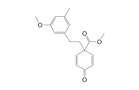 Methyl 1-[2'-(3''-methoxy-5''-methylphenyl)ethyl]-4-oxo-1,4-dihydrobenzoate