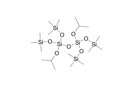 1-Isopropoxy-3,3,3-trimethyl-1-[(trimethylsilyl)oxy]disiloxanyl isopropyl bis(trimethylsilyl) orthosilicate