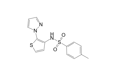 N-{2-(1H-pyrazol-1-yl)thiophen-3-yl}-4-methylbenzenesulfonamide