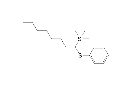 (E)-1-Phenylsulfanyl-1-trimethylsilyl-1-octene