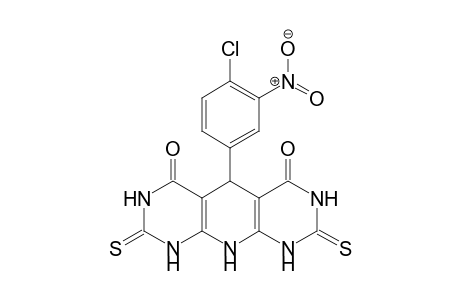5-(4-Chloro-3-nitrophenyl)-2,8-dithioxo-2,3,5,8,9,10-hexahydropyrido[2,3-d:6,5-d']dipyrimidine-4,6(1H,7H)-dione