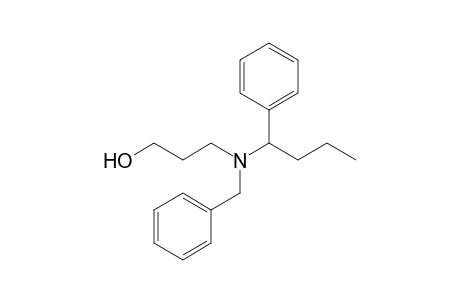 3-{[N-(1'-Phenylbutyl)-N-benzyl]amino}-1-propanol
