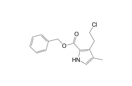benzyl 3-(2-chloroethyl)-4-methylpyrrole-2-carboxylate