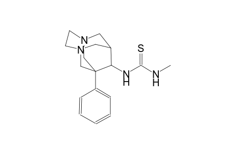 N-methyl-N'-(1-phenyl-3,6-diazatricyclo[4.3.1.1~3,8~]undec-9-yl)thiourea