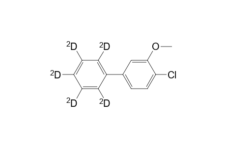 3-Methoxy-4-chloro-pentadeuterobiphenyl