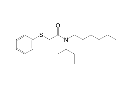 Acetamide, 2-phenylthio-N-(2-butyl)-N-hexyl-