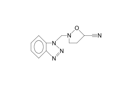 2-(Benzotriazol-1-yl-methyl)-isoxazolidine-5-carbonitrile