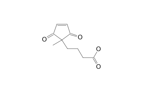 4-(2,5-diketo-1-methyl-1-cyclopent-3-enyl)butyric acid