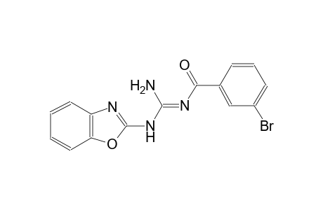 N-(1,3-benzoxazol-2-yl)-N''-[(E)-(3-bromophenyl)(oxo)methyl]guanidine