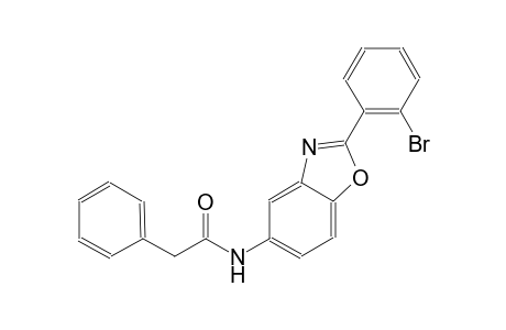 benzeneacetamide, N-[2-(2-bromophenyl)-5-benzoxazolyl]-