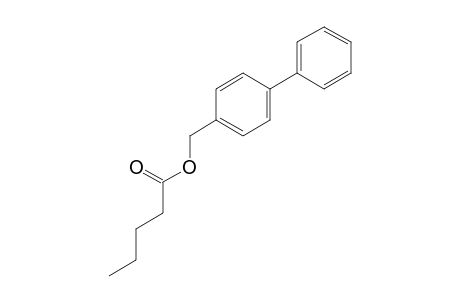 [1,1'-biphenyl]-4-ylmethyl pentanoate