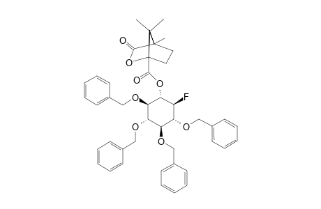D-1,4,5,6-TETRA-O-BENZYL-2-(1S,4R)-CAMPHANYL-3-DEOXY-3-FLUORO-SCYLLO-INOSITOL