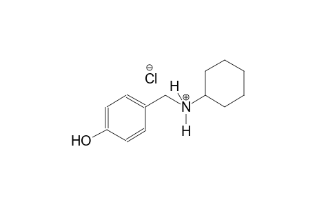 benzenemethanaminium, N-cyclohexyl-4-hydroxy-, chloride