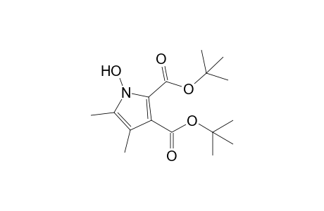 1-Hydroxy-4,5-dimethyl-pyrrole-2,3-dicarboxylic acid ditert-butyl ester